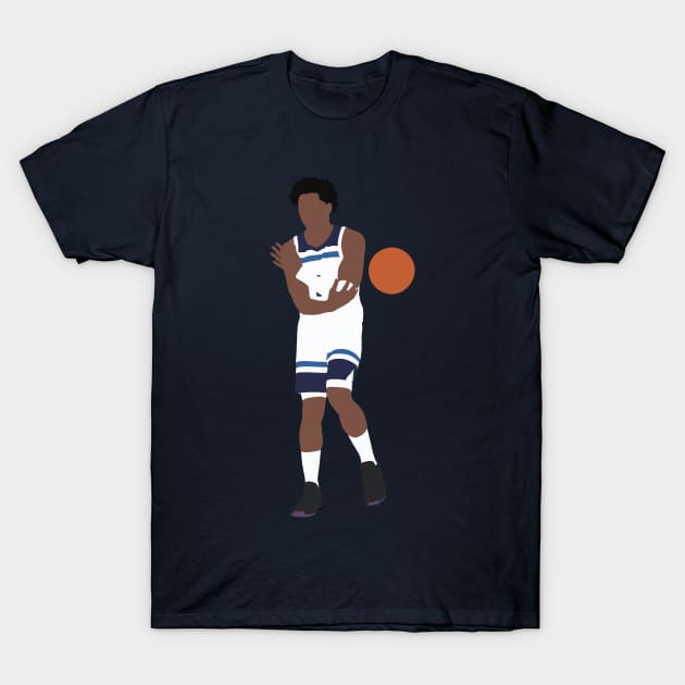 Anthony Edwards Timberwolves T-Shirt by xRatTrapTeesx